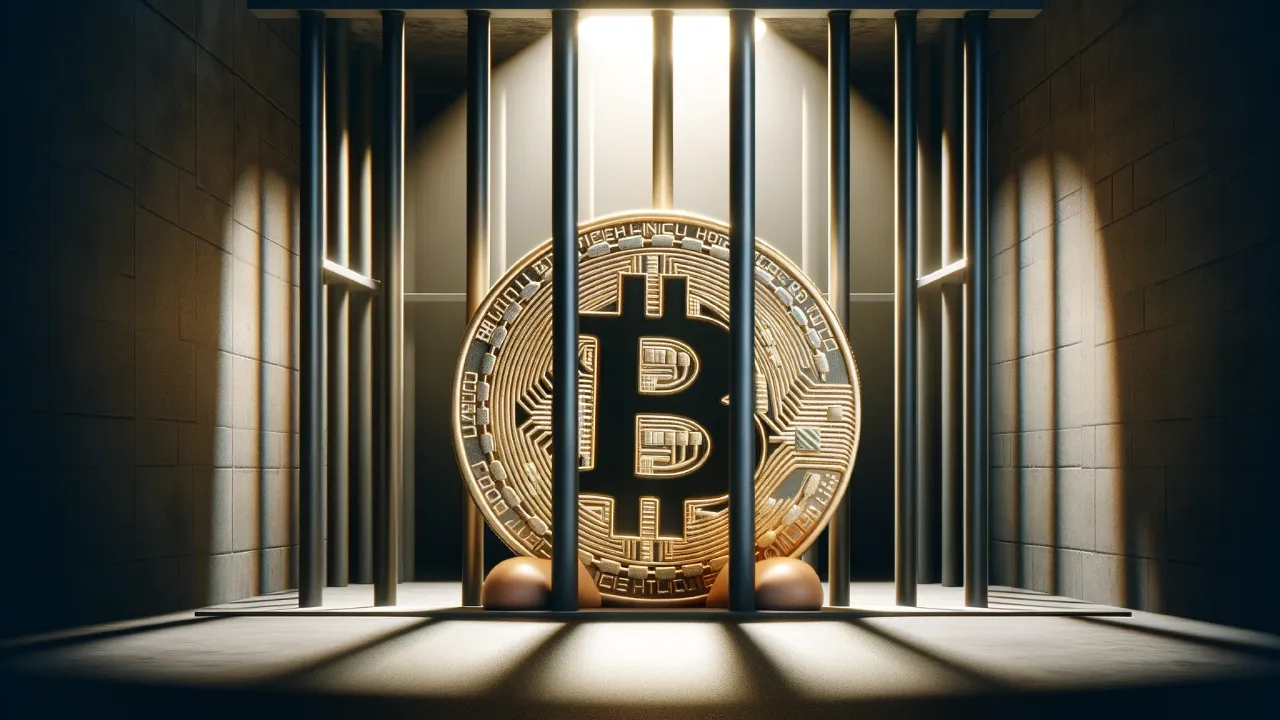 bitcoin behind bars